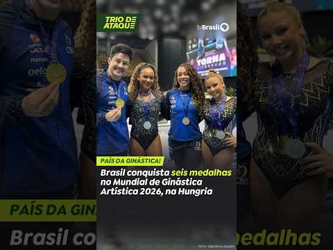 Trio de Ataque | Brasil, país da ginástica! Seleção conquista seis medalhas no Mundial de Ginástica