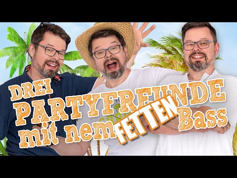 Drei Partyfreunde mit nem fetten Bass - Ricky West