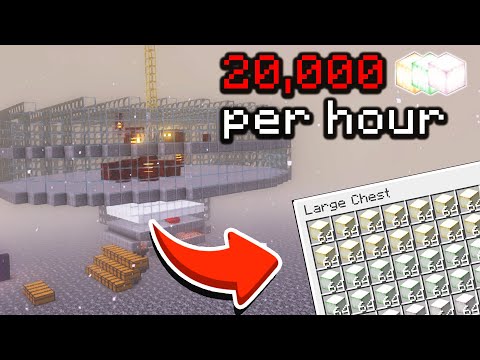 Minecraft All Colors Froglight Farm - 20.000 Per Hour