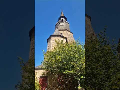 Historic center, Clock Tower 🏫 Dinan, France - Short video 4k 2026 #dinan