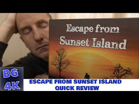 Escape From Sunset Island - Boardgames4K Review