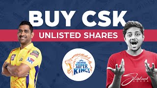 How to Buy Private Shares | Buy CSK Shares | Shashank Udupa