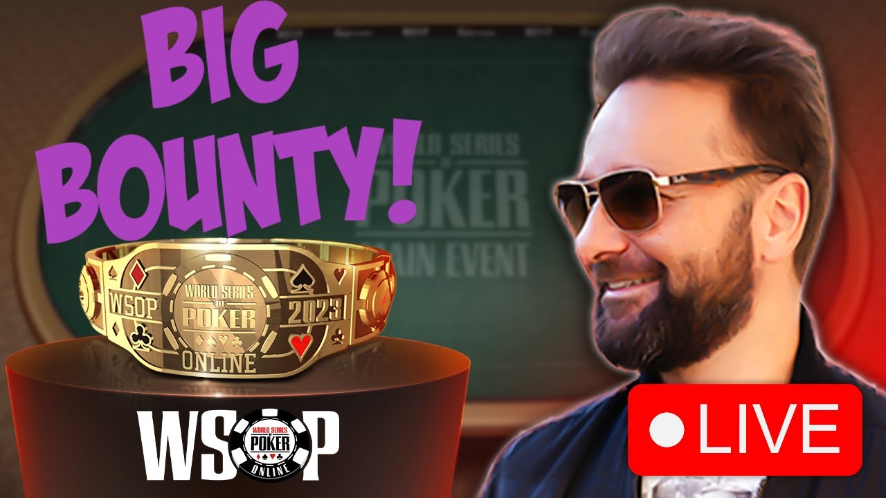 WSOP Bracelet Event #14 THE BIG $500 BOUNTY - 2023 WSOP ONLINE