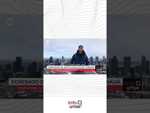 Sociólogo de la UNSE en Canadá profundiza sus estudios sobre comunidades del chaco santiagueño