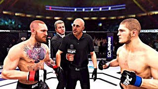 UFC 3 БОЙ Конор МакГрегор vs Хабиб Нурмагомедов (com. vs com.)