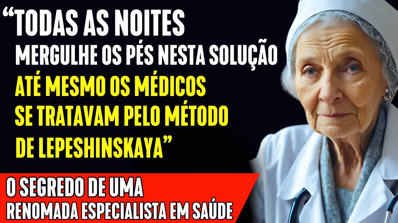 EU USO ISTO TODOS OS DIAS E VOCÊ TAMBÉM DEVERIA! Os segredos de vitalidade da Dra Olga Lepeshinskaya