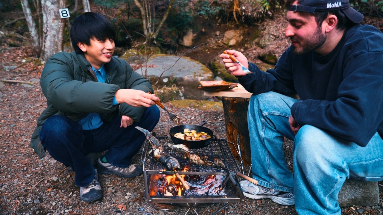 Recreating the Iconic Ghibli Porridge from Princess Mononoke in a Hidden Japanese Valley