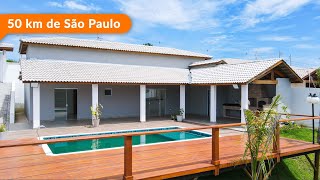 Chácara em Condomínio com Piscina e Churrasqueira | 3 Dormitórios - Mairinque - SP