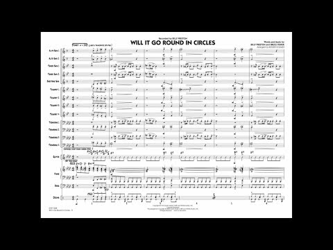 Will It Go Round in Circles arranged by Roger Holmes