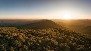 Birch Knob Sunset FPV Drone Flight Manual Mode