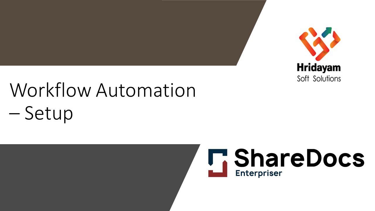 ShareDocs Enterpriser - Workflow Automation - Accounts Payable