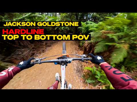 GoPro: Jackson Goldstone POV Top To Bottom Run Course Preview | Red Bull Hardline 2024