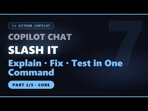Github Copilot Masterclass Part 2 Copilot Chat Code Actions Core