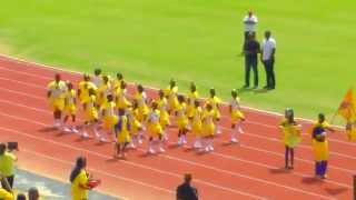 House Of Roach march past Holy Saviour Curepe Anglican School