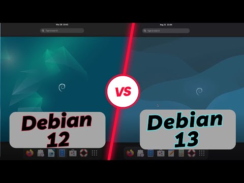 Debian 12 vs Debian 13 | RAM Usage & Performance Comparison