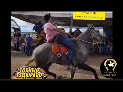 Torneio de Cavalo da Fazenda conquista Água lindas de Goiás 
