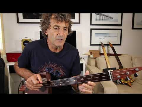 Walkin Man by Seasick Steve 3 string Cigar box guitar