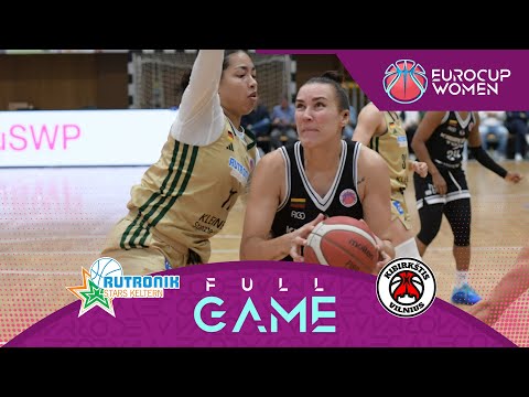 Rutronik Stars Keltern v Kibirkstis-TOKS | Full Basketball Game | EuroCup Women 2025-26