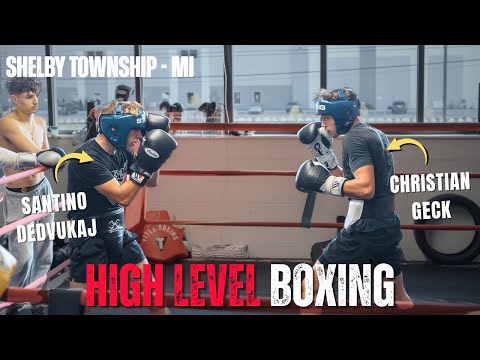 These Boxers WEREN'T Playing! HIGH LEVEL Match Of Technical Sparring!