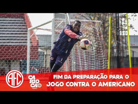 Fim da preparação para o confronto decisivo contra o Americano
