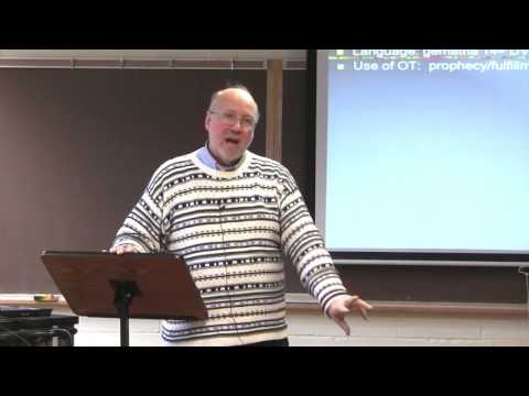 Dr. Ted Hildebrandt, New Testament Literature, Lecture 9, Review Matthew,  Introduction to Mark