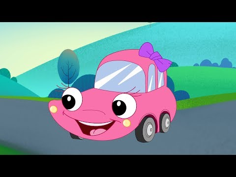 Baby car family pom pom song + more songs for children by FunForKidsTV