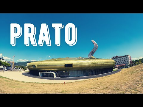 Prato, Italy 🇮🇹 - Virtual Walking Tour City 4K 60FPS - ASMR