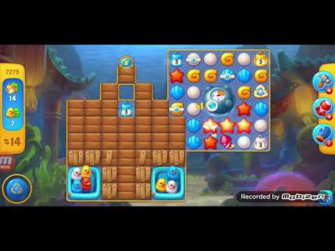 fishdom gameplay / level 7275 / It is like the ads? / thank you 피쉬돔 / 모바일 게임 / 중독성 있는 게임 / 구독 좋아요