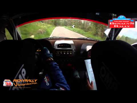 CAMERA CAR BOSCHETTI   DAL DOSSO 13° BENACUS RALLY 2015 P S 6 LUMINI