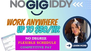 3 Remote Side Gigs at NoGigiddy | $15-30/ hour | Work Whenever, Wherever Worldwide 🌏