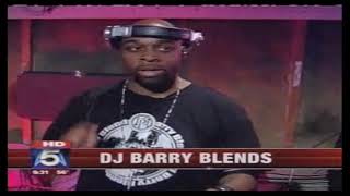 Dj Barry Blends Spins Live On Fox 5 Good Day New York