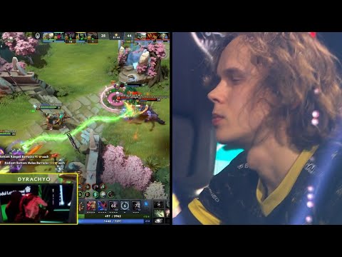 dyrachyo in-game & post-game reaction on his ballsy Sunder play vs 9Pandas