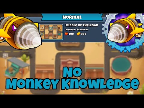 Dreadbloon Normal Tutorial || No Monkey Knowledge || Middle of the Road BTD6