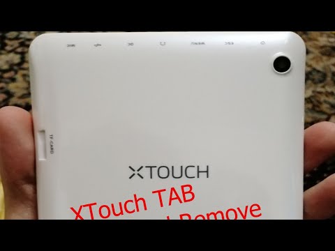 How to Unlock XTouch TAB Pin Pattent And Gmail Remove