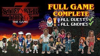 Stranger Things 3 The Game (FULL Game/Complete Walkthrough)