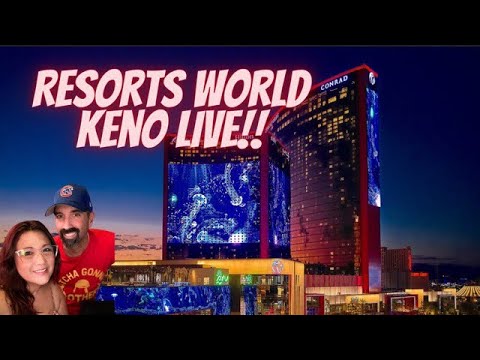 77 Free Games on Davinci Diamonds Keno!!! Live from Resorts World Las Vegas!! #kenonation