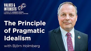 The Principle of Pragmatic Idealism, with Björn Holmberg