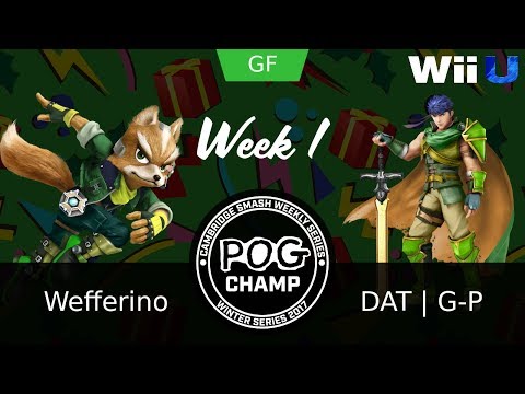 Pog Champ Winter W1 - Grand Finals - Wefferino (Fox) vs. DAT | G-P (Ike)