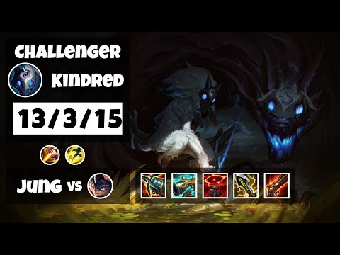 Kindred 11.10 S11 Jungle Challenger Replay (13/3/15) - KOREAN