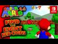Find The Eight Red Coins Super Mario 64 Nintendo Switch