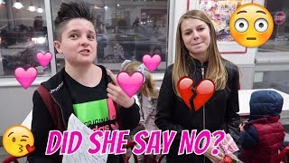 ASKING MY CRUSH TO BE MY VALENTINE! 😍 | Brock and Boston