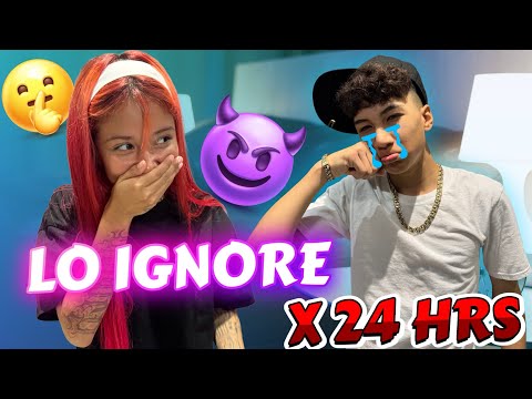 24 HOURS IGNORING DYLAN 😱this is what happened😱 | Kachitaa FT @LosReyesToys