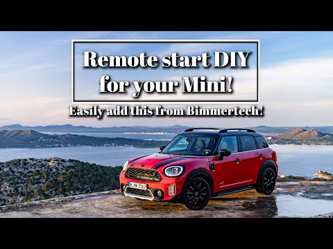 Mini Cooper Bimmertech remote start DIY - Easy install!