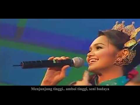 Tari Tualang Tiga - Siti Nurhaliza [ Video Lirik ] HQ Best Audio Quality