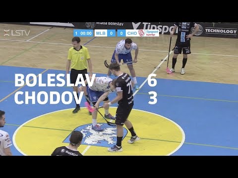 1. SEMIFINÁLE TIPSPORT SUPERLIGY: Technology Florbal MB - FAT PIPE Florbal Chodov 6:3