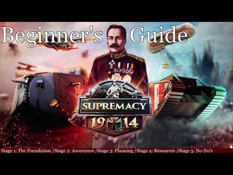 Supremacy 1914 Tutorial - Getting started (all you need to know) - YouTube