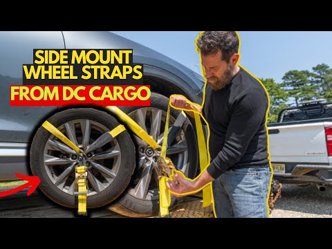 Side Mount Tire Straps for Auto Hauling: Tire Tie Downs You Can Trust