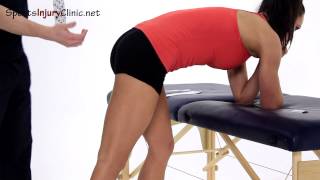 Kinesiology taping for the hamstring muscles
