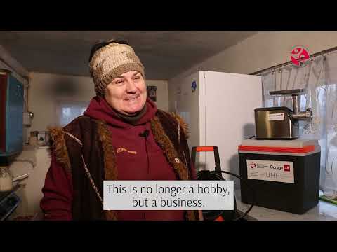 Own business in Eastern Ukraine: Inga's mini-farm "Good Basket" sells poultry products