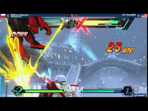 #NWM7 #UMVC3 T8 LSF - BE Kane Blueriver (HUL-HAG-SEN) vs KIT Cloud805 (ZMC)